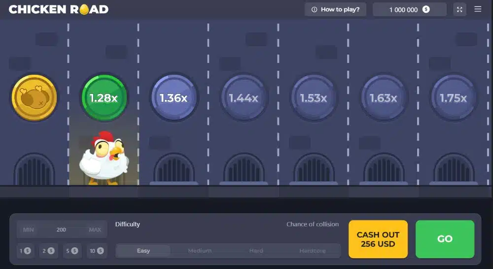 Jak grać w Chicken Cross Jak grać w Chicken Cross